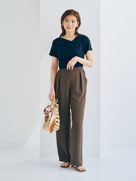 nissen Ladies Modelsさん（レディース・166cm）の春コーディネート