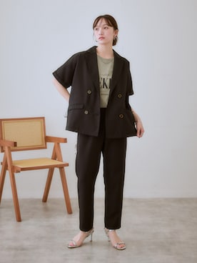 nissen Ladies Modelsさん（レディース・160cm）の春コーディネート