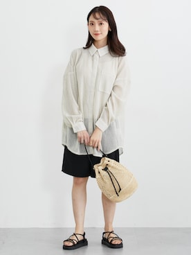 nissen Ladies Modelsさん（レディース・160cm）の春コーディネート