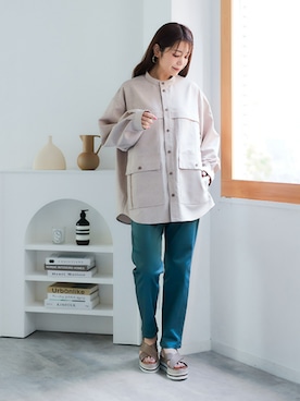 「レディースファッション」｜nissen Ladies Modelsさん（レディース・160cm）の春コーディネート