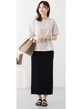 nissen Ladies Modelsさん(レディース・167cm)の春コーディネート