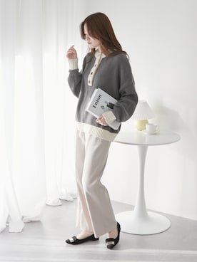 nissen Ladies Modelsさん（レディース・167cm）の冬コーディネート