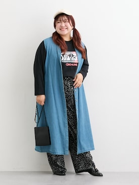 nissen Ladies Modelsさん（レディース・158cm）の秋コーディネート