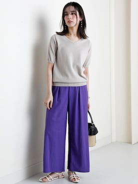 「レディースファッション」｜nissen Ladies Modelsさん（レディース・160cm）の春コーディネート