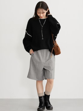 nissen Ladies Modelsさん（レディース・160cm）の秋コーディネート