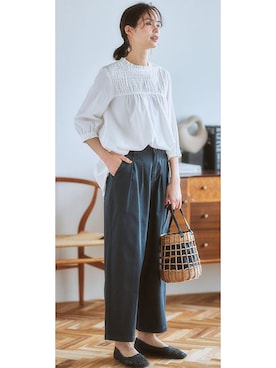 nissen Ladies Modelsさん（レディース・166cm）の春コーディネート