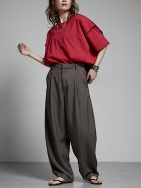 nissen Ladies Modelsさん（レディース・154cm）の夏コーディネート