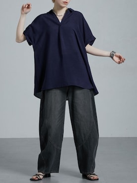 「Soiunique（スワユニーク）のアイテム」を使った、nissen Ladies Modelsさん（レディース・162cm）の夏コーディネート