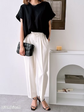 nissen Ladies Modelsさん（レディース・163cm）の春コーディネート