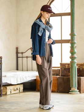 nissen Ladies Modelsさん（レディース・174cm）の夏コーディネート