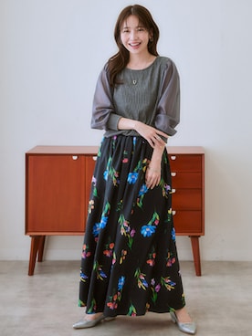 nissen Ladies Modelsさん（レディース・160cm）の秋コーディネート