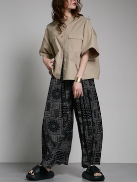 nissen Ladies Modelsさん（レディース・154cm）の夏コーディネート