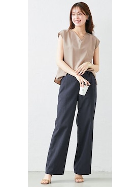 「スーツコーデ」｜nissen Ladies Modelsさん（レディース・167cm）の春コーディネート