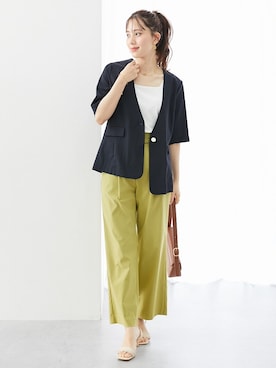 nissen Ladies Modelsさん（レディース・165cm）の春コーディネート