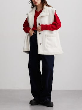 nissen Ladies Modelsさん（レディース・154cm）の秋コーディネート