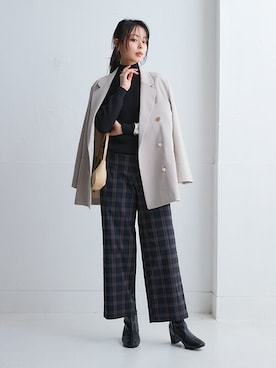 nissen Ladies Modelsさん（レディース・165cm）の秋コーディネート