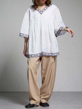 nissen Ladies Modelsさん（レディース・154cm）の夏コーディネート