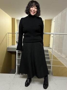 「アイテム（フォーマルスーツ/小物）」を使った、nissen Ladies Modelsさん（レディース・163cm）の秋コーディネート