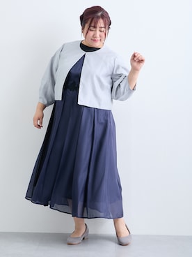 「Jolie et Jolie（ジョリーエジョリー）のアイテム」を使った、nissen Ladies Modelsさん（レディース・155cm）の冬コーディネート