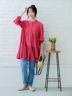 nissen Ladies Modelsさん（レディース・160cm）の春コーディネート