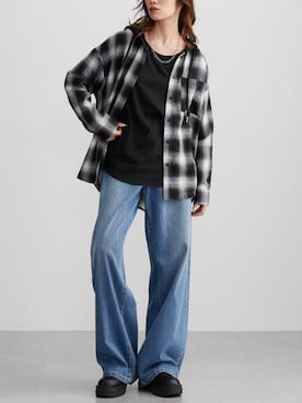 nissen Ladies Modelsさん（レディース・154cm）の秋コーディネート