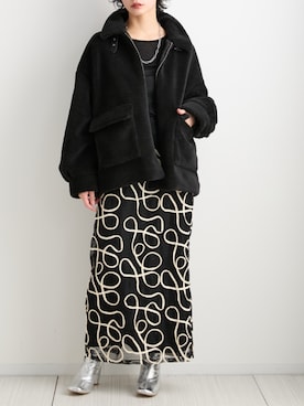 「Soiunique（スワユニーク）のアイテム」を使った、nissen Ladies Modelsさん（レディース・160cm）の秋コーディネート