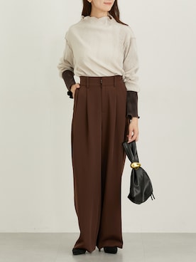 「nissen（ニッセン）のアイテム」を使った、nissen Ladies Modelsさん（レディース・160cm）の秋コーディネート