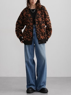 「Soiunique（スワユニーク）のアイテム」を使った、nissen Ladies Modelsさん（レディース・154cm）の秋コーディネート