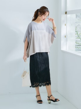 「pattok」｜nissen Ladies Modelsさん（レディース・167cm）の春コーディネート
