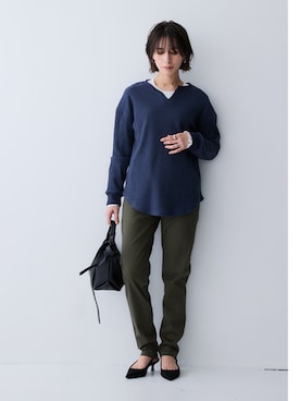 nissen Ladies Modelsさん（レディース・160cm）の秋コーディネート