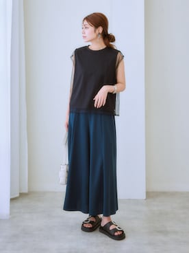 nissen Ladies Modelsさん(レディース・160cm)の夏コーディネート
