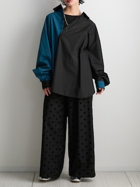 「Soiunique（スワユニーク）のアイテム」を使った、nissen Ladies Modelsさん（レディース・160cm）の秋コーディネート