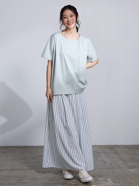 nissen Ladies Modelsさん（レディース・166cm）の夏コーディネート