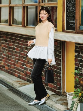 nissen Ladies Modelsさん(レディース・165cm)の秋コーディネート