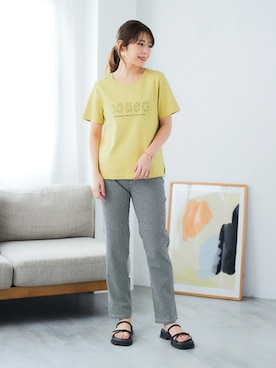 「レディースファッション」｜nissen Ladies Modelsさん（レディース・160cm）の春コーディネート