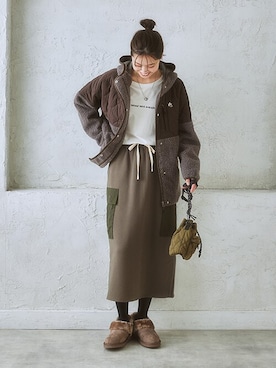 nissen Ladies Modelsさん（レディース・166cm）の秋コーディネート