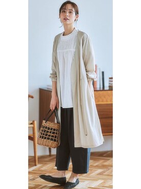 nissen Ladies Modelsさん（レディース・166cm）の春コーディネート