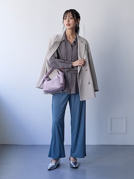 nissen Ladies Modelsさん（レディース・165cm）の冬コーディネート