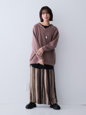 nissen Ladies Modelsさん（レディース・160cm）の秋コーディネート
