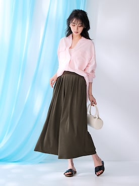 nissen Ladies Modelsさん（レディース・165cm）の春コーディネート