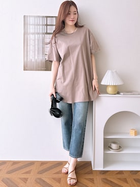 nissen Ladies Modelsさん（レディース・167cm）の春コーディネート