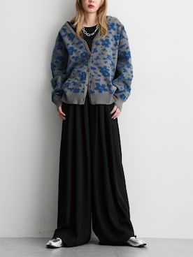 「Soiunique（スワユニーク）のアイテム」を使った、nissen Ladies Modelsさん（レディース・156cm）の秋コーディネート