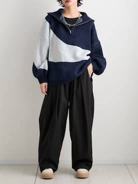 nissen Ladies Modelsさん（レディース・160cm）の秋コーディネート