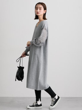 nissen Ladies Modelsさん（レディース・169cm）の冬コーディネート