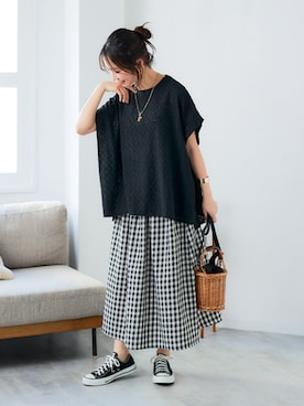 「pattok」｜nissen Ladies Modelsさん（レディース・164cm）の夏コーディネート