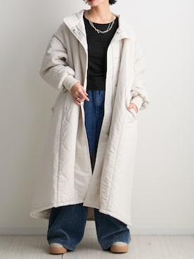 「Soiunique（スワユニーク）のアイテム」を使った、nissen Ladies Modelsさん（レディース・160cm）の秋コーディネート