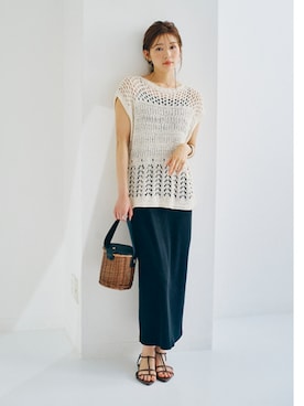 nissen Ladies Modelsさん（レディース・166cm）の春コーディネート