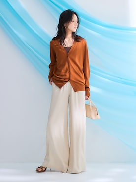 「nissen（ニッセン）のアイテム」を使った、nissen Ladies Modelsさん（レディース・163cm）の夏コーディネート