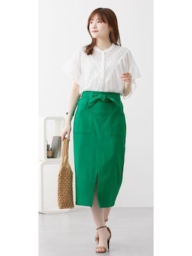 nissen Ladies Modelsさん(レディース・167cm)の夏コーディネート