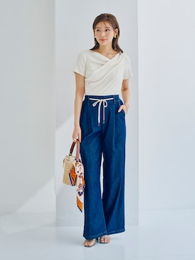 nissen Ladies Modelsさん（レディース・166cm）の春コーディネート